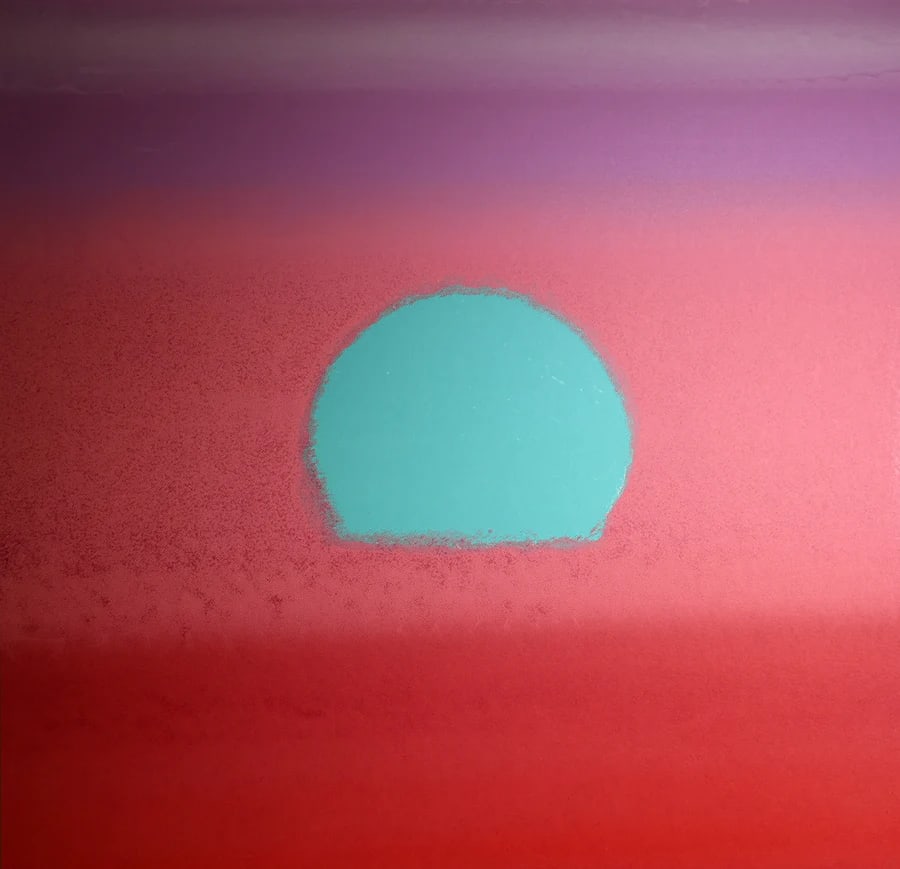 Andy Warhol, Sunset, (After) Unique Edition Print, FSII (50) ,: Andy Warhol title; Sunset, Unique Edition Print, FSII (50) silkscreen, Printer's proof, not signed and not numbered Paper size: 34 x 34 inch Images size: 34 x 34 inch Condition: Artwork is in Very goo