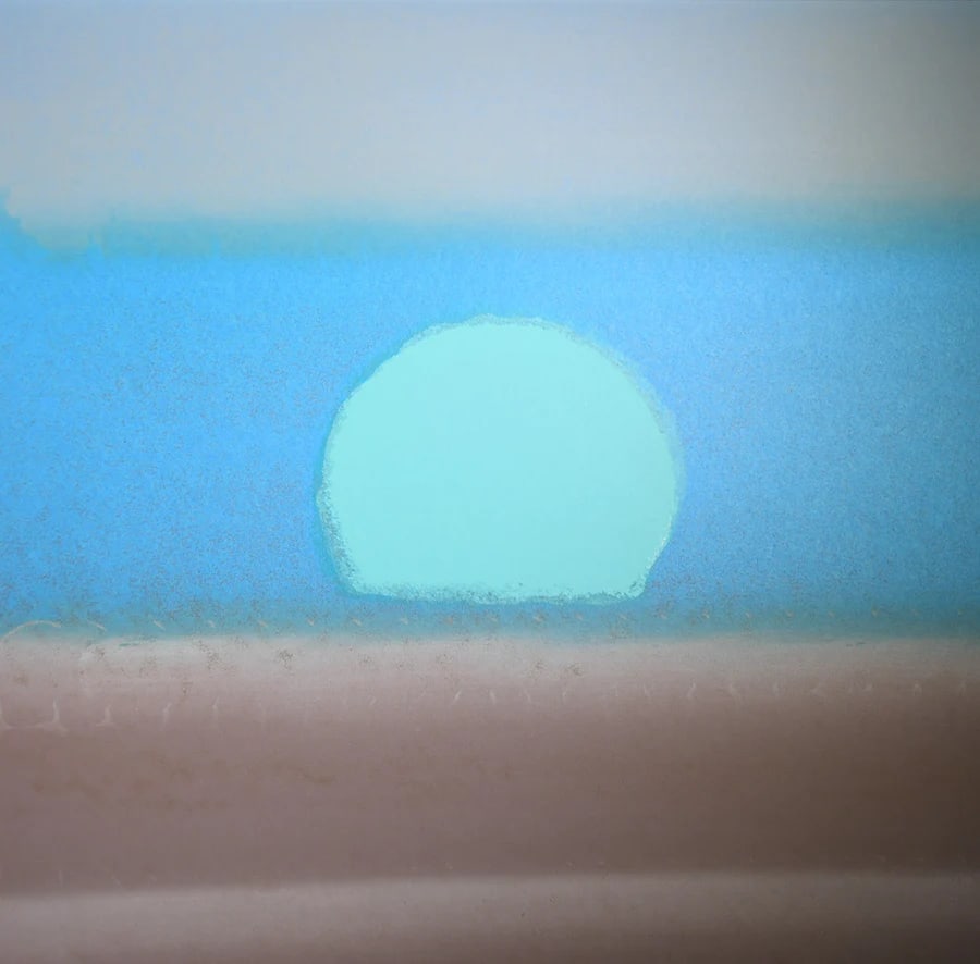 Andy Warhol, (After) Sunset, Unique Edition Print, FSII (51): Andy Warhol title; Sunset, Unique Edition Print, FSII (51) silkscreen, Printer's proof, not signed and not numbered Paper size: 34 x 34 inch Images size: 34 x 34 inch Condition: Artwork is in Very goo