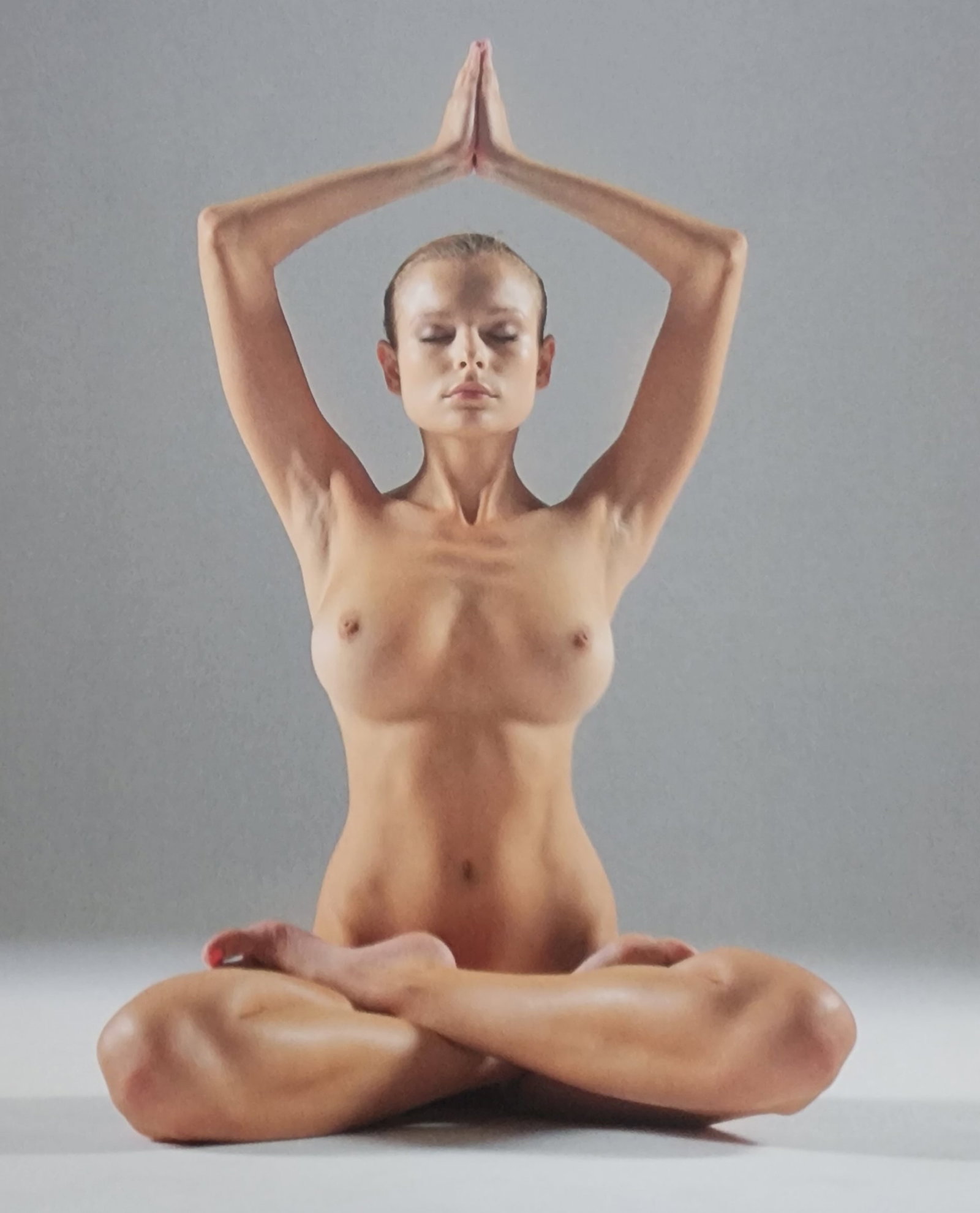 Petter Hegre, Yoga Nude 2015: Artist/Photographer: Petter Hegre Title/Subject: Yoga nude Type Of Print: Photogravure/Heliogravure.. Date Of Print: 2015 Paper: Medium weight, satin/matte finish. Print Origin: Germany Approximate Im
