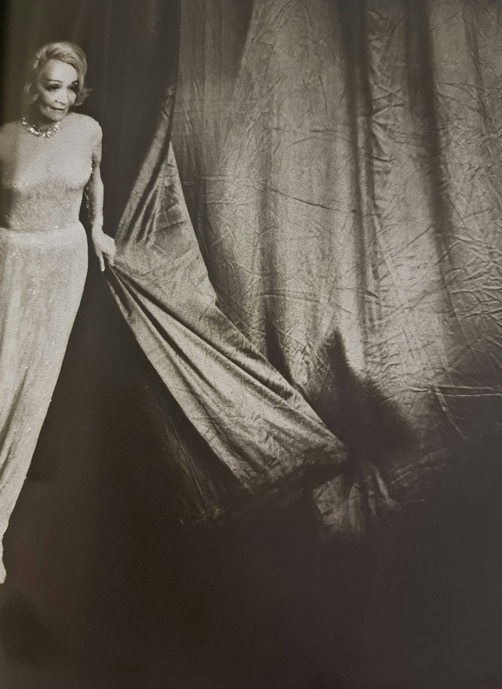 Terry O'Neill, Marlene Dietrich Taking A Curtain Call, London, 1975 (1 of 1)