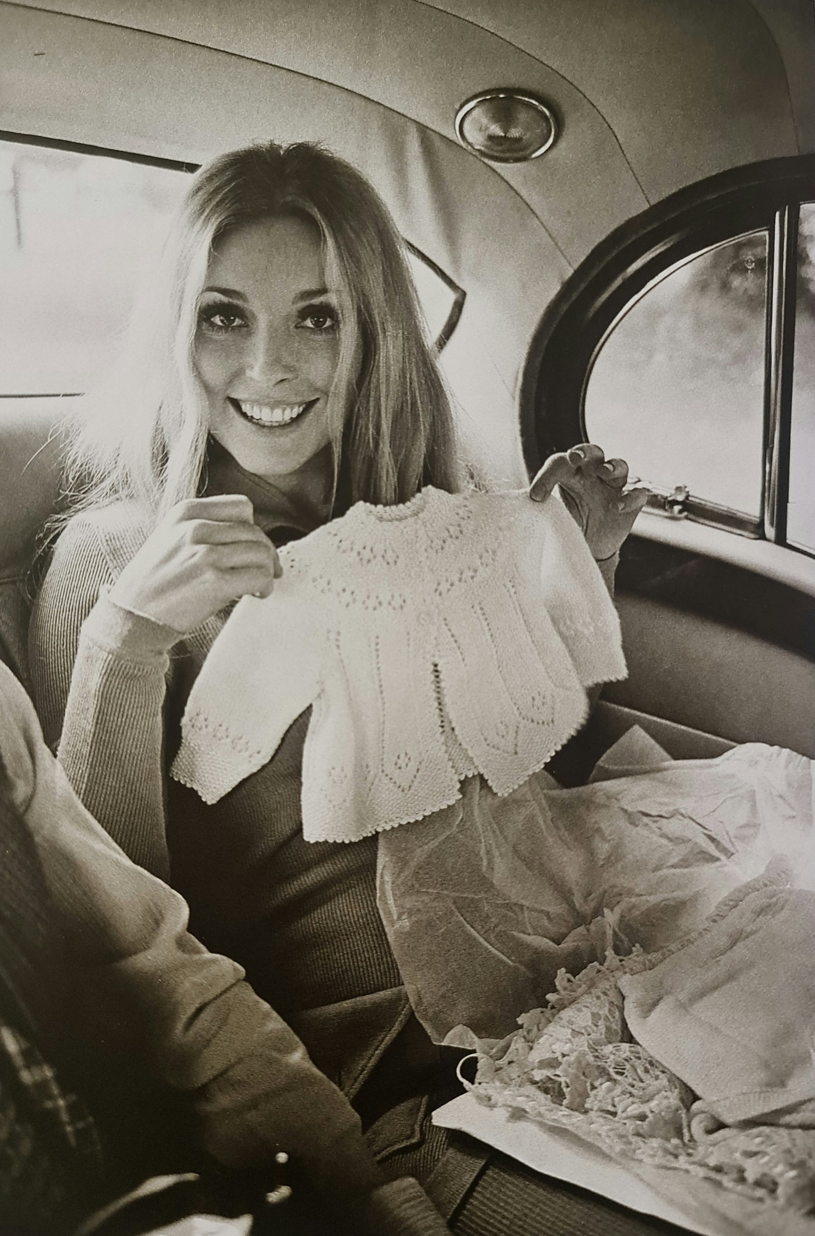 Terry O'Neill, Sharon Tate Ten Days Before Her Death, London, 1969: Photographer: Terry ONeill was a British photographer, known for documenting the fashions, styles, and celebrities of the 1960s. Title: Sharon Tate ten days before her death, London Date Of Negative: 
