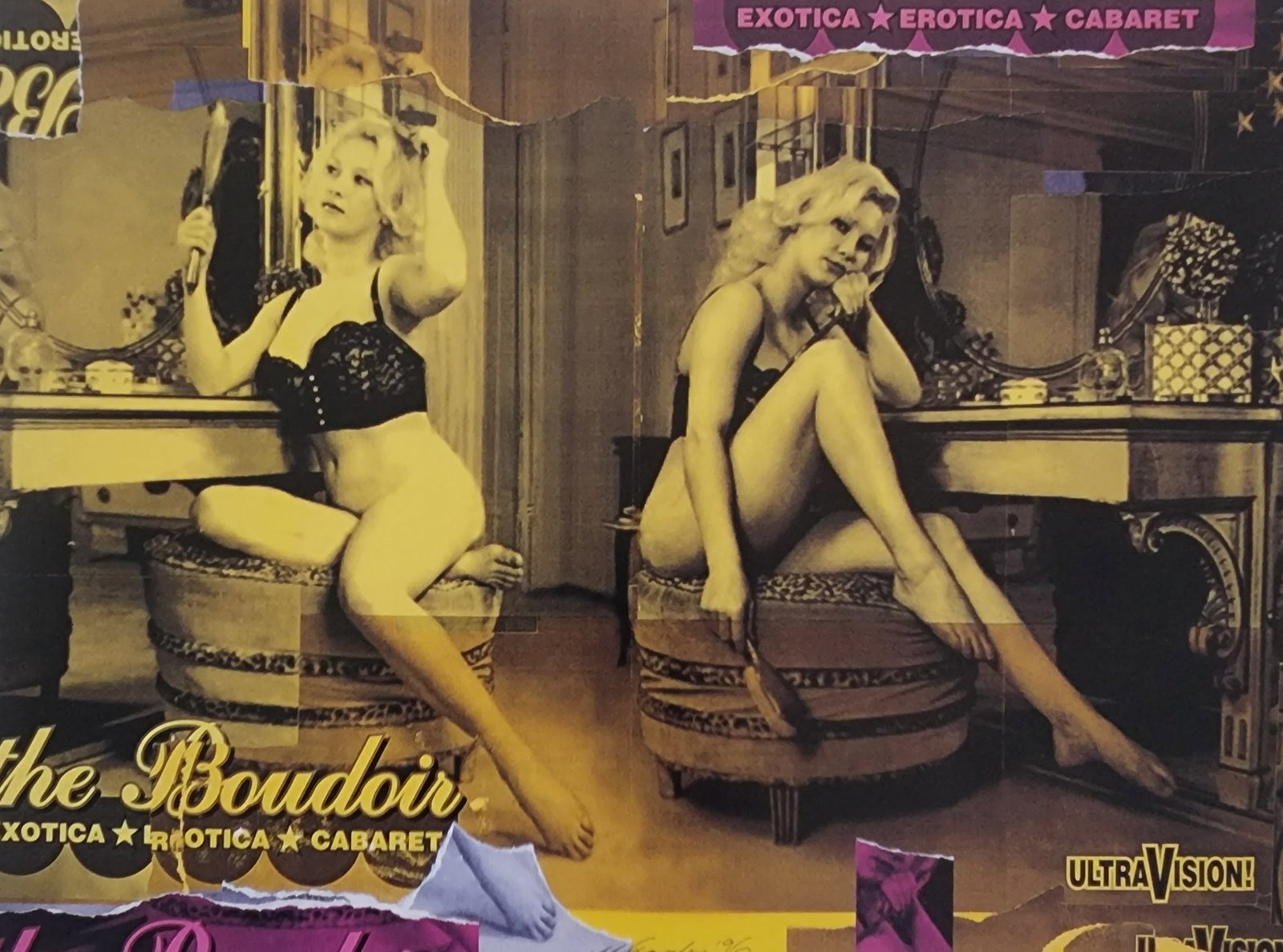 Michelle Olley, Blondes have more fun, 2002: Artist/Photographer: Michelle Olley Title/Subject: Blondes have more fun Type Of Print: Authentic Sheet Fed Photogravure/Heliogravure. Date Of Print: 2002 Paper: Medium weight, satin/matte finish. Pri