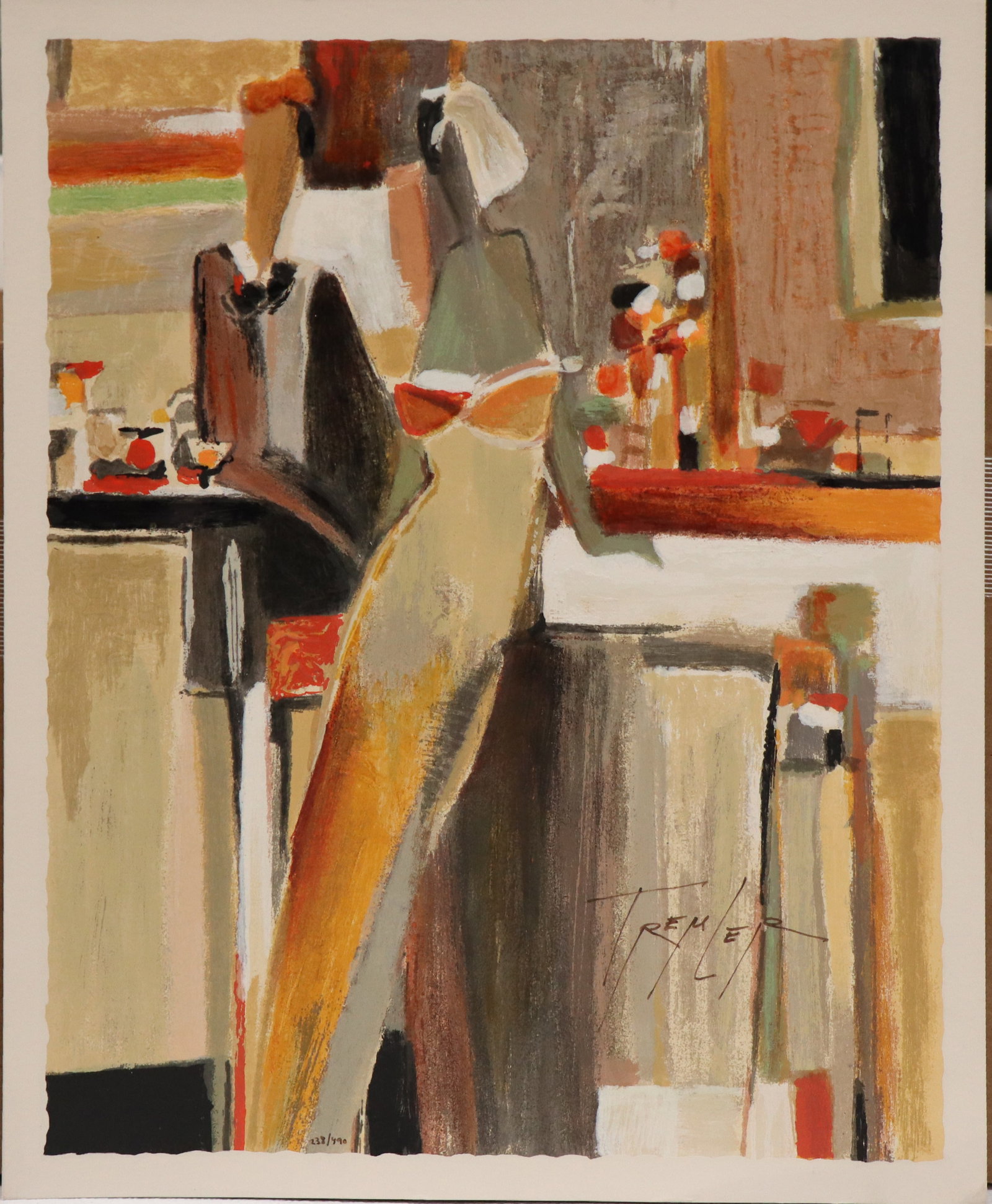 Yuri Tremler, 'Matinee I', Signed Limited Edition Serigraph (1 of 4)