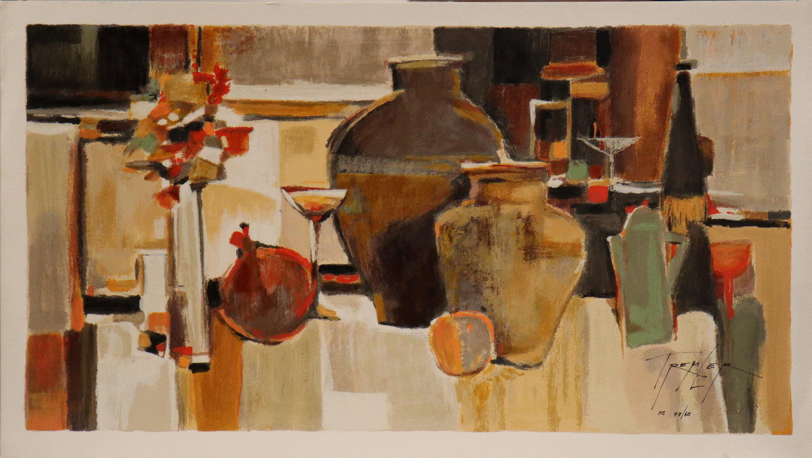 Yuri Tremler, 'Amphora', Signed Limited Edition Serigraph (1 of 2)