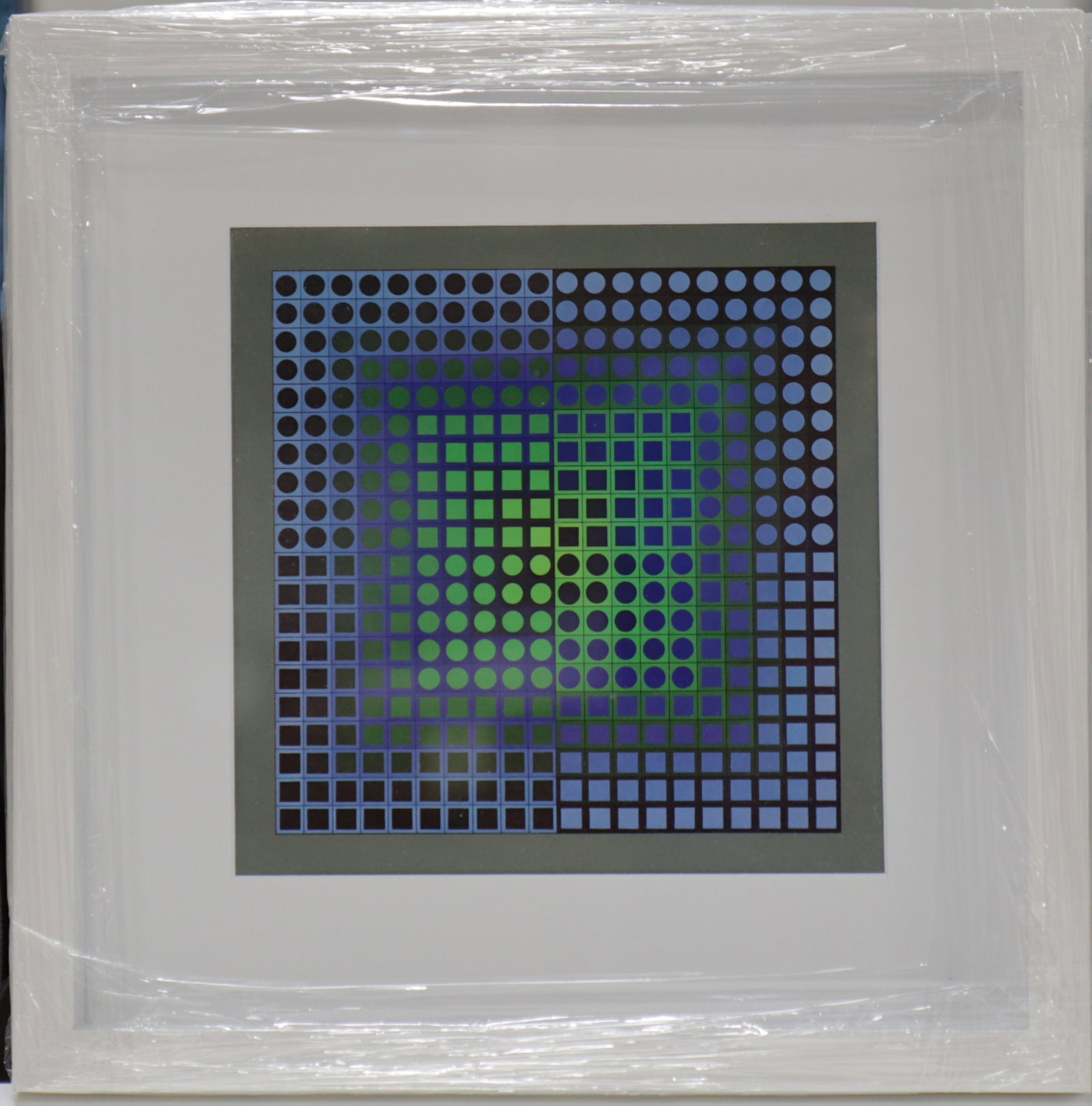 Victor Vasarely, 'Zoeld', Framed Lithograph (1 of 2)