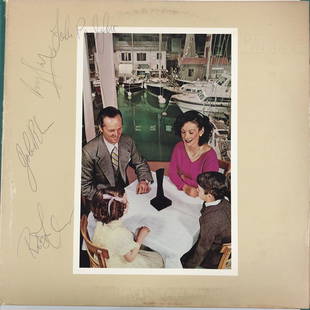 Led Zeppelin Autographed Album: Autographed Album