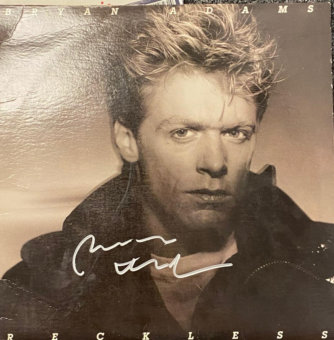 Bryan Adams Autographed Album (1 of 1)