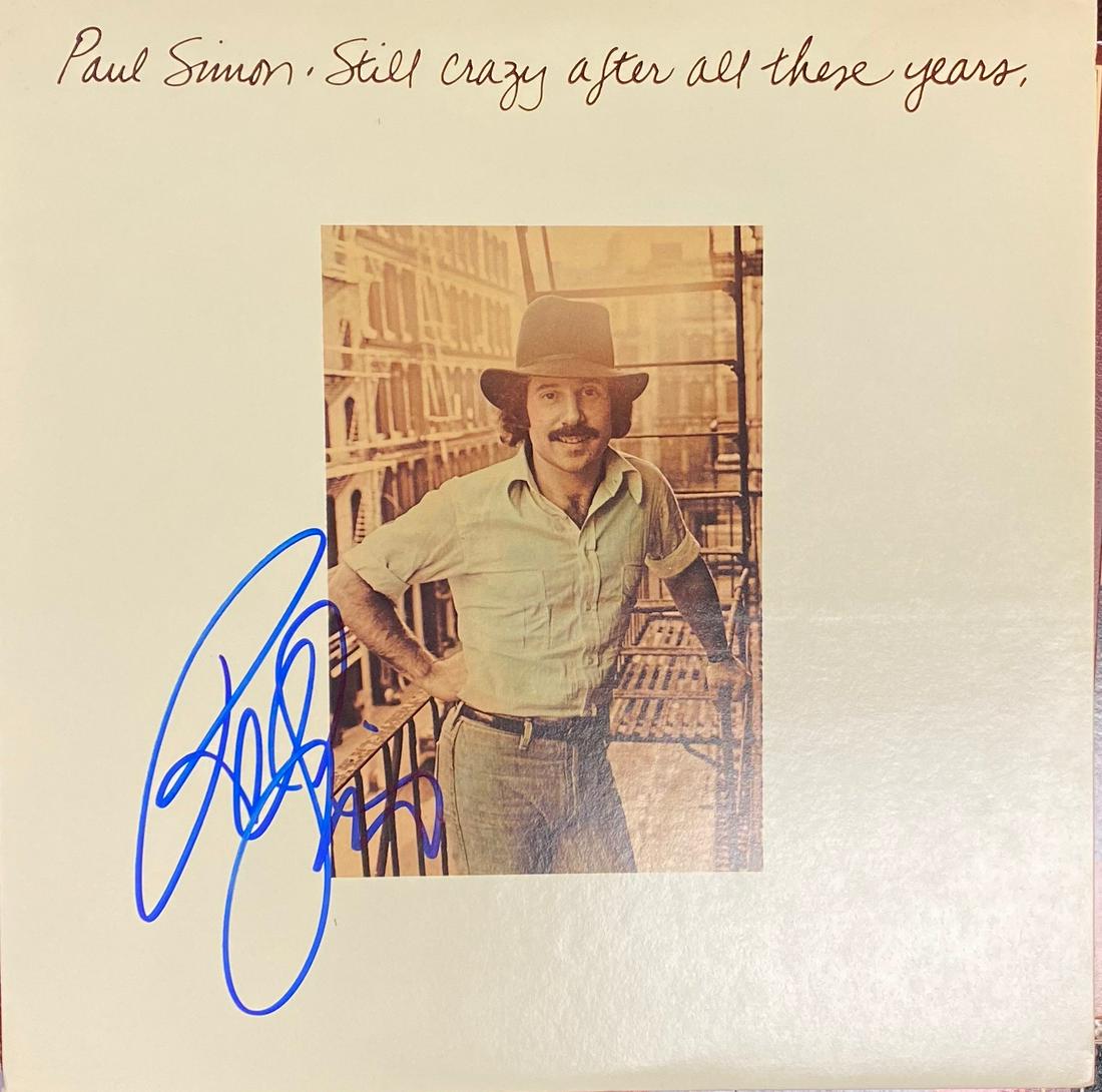 Paul Simon Autographed ALBUM (1 of 1)