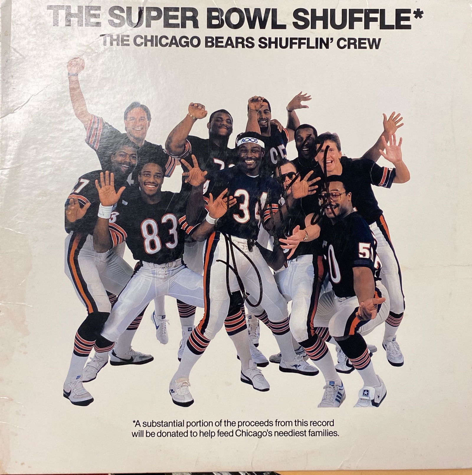 Walter Payton Autographed Album (1 of 1)