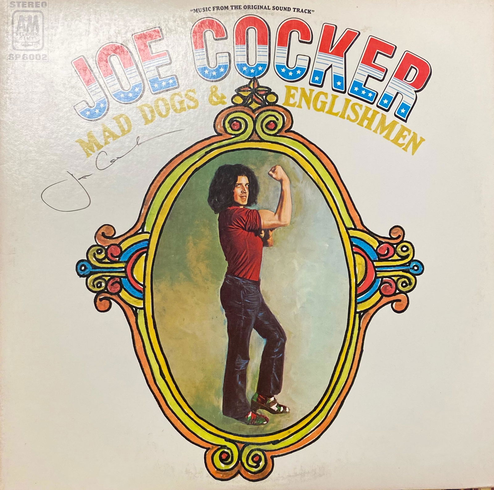 Joe Cocker Autographed Album (1 of 1)