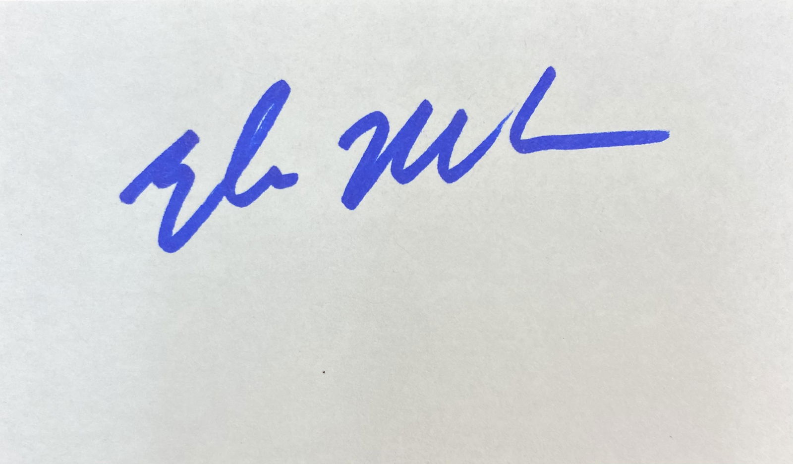 Elon Musk Autographed Card (1 of 1)