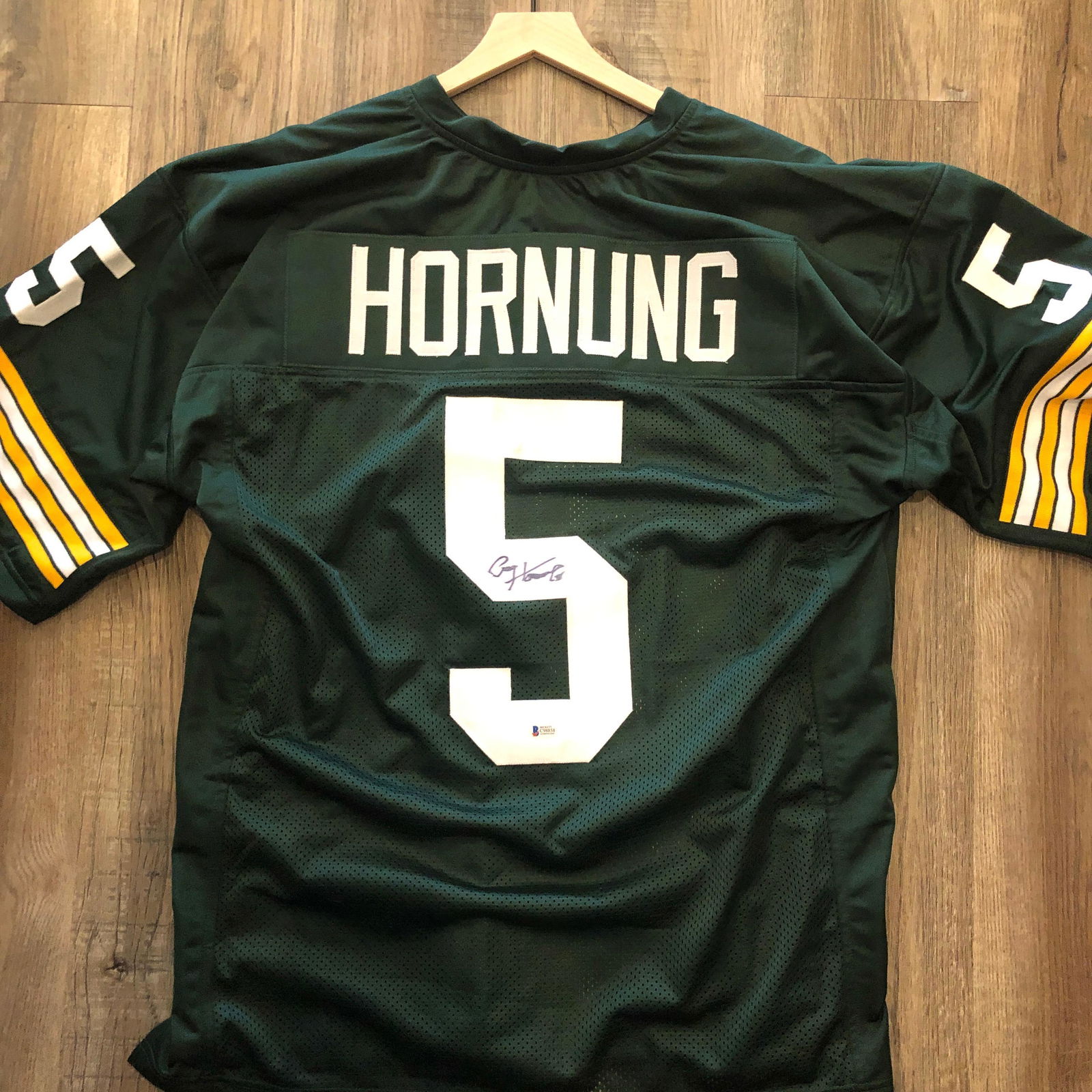 Paul Hornung Autographed Packers Jersey (1 of 1)