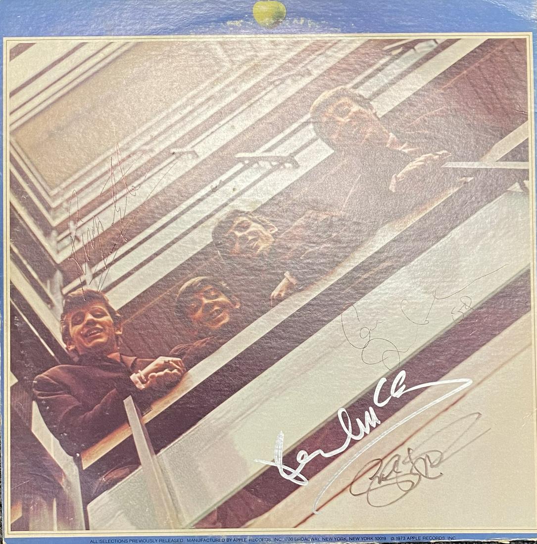 The Beatles Autographed ALBUM ALL 4! (1 of 1)
