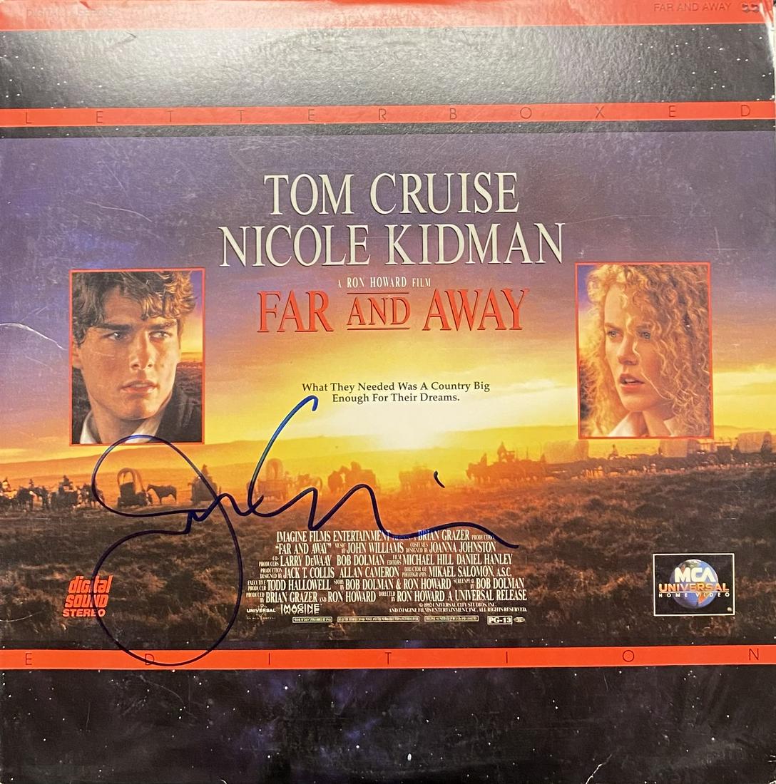 Tom Cruise Autographed Laser Disc (1 of 1)