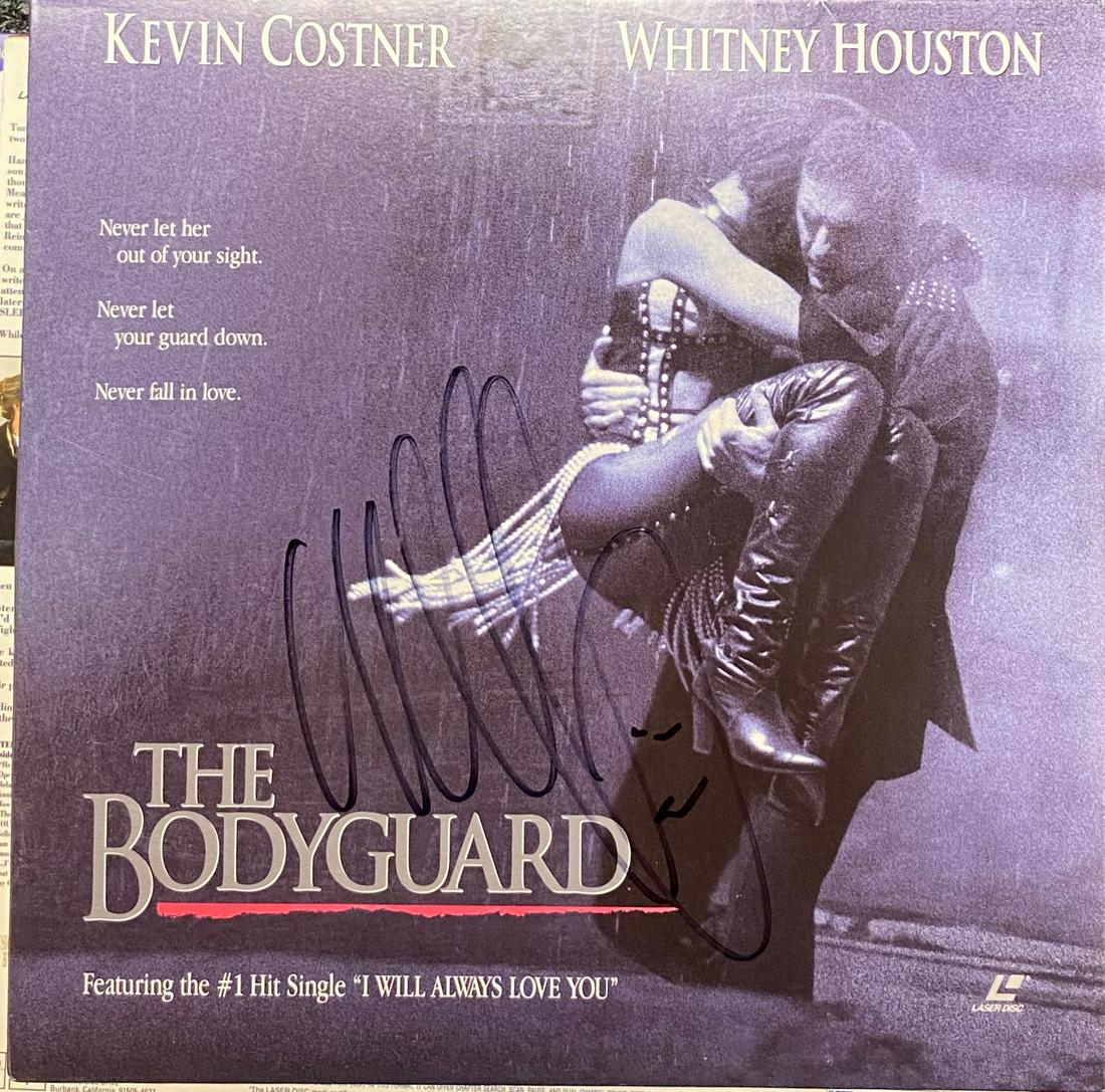 Whitney Houston Autographed Laser Disc (1 of 1)