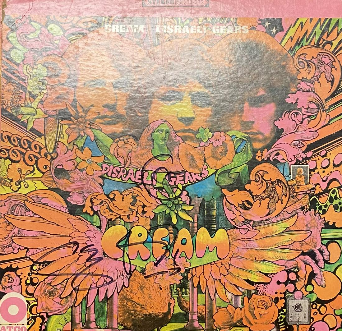 Cream Autographed Album! BAKER CLAPTON BRUCE! (1 of 1)