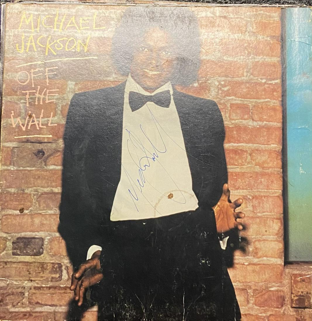 Michael Jackson Autographed Album: Each item comes with a COA from us. Ask any and all questions before bidding. All framed items take 2 weeks for framing. We ship everyday. Once items is paid items usually ship within 4 days of paymen
