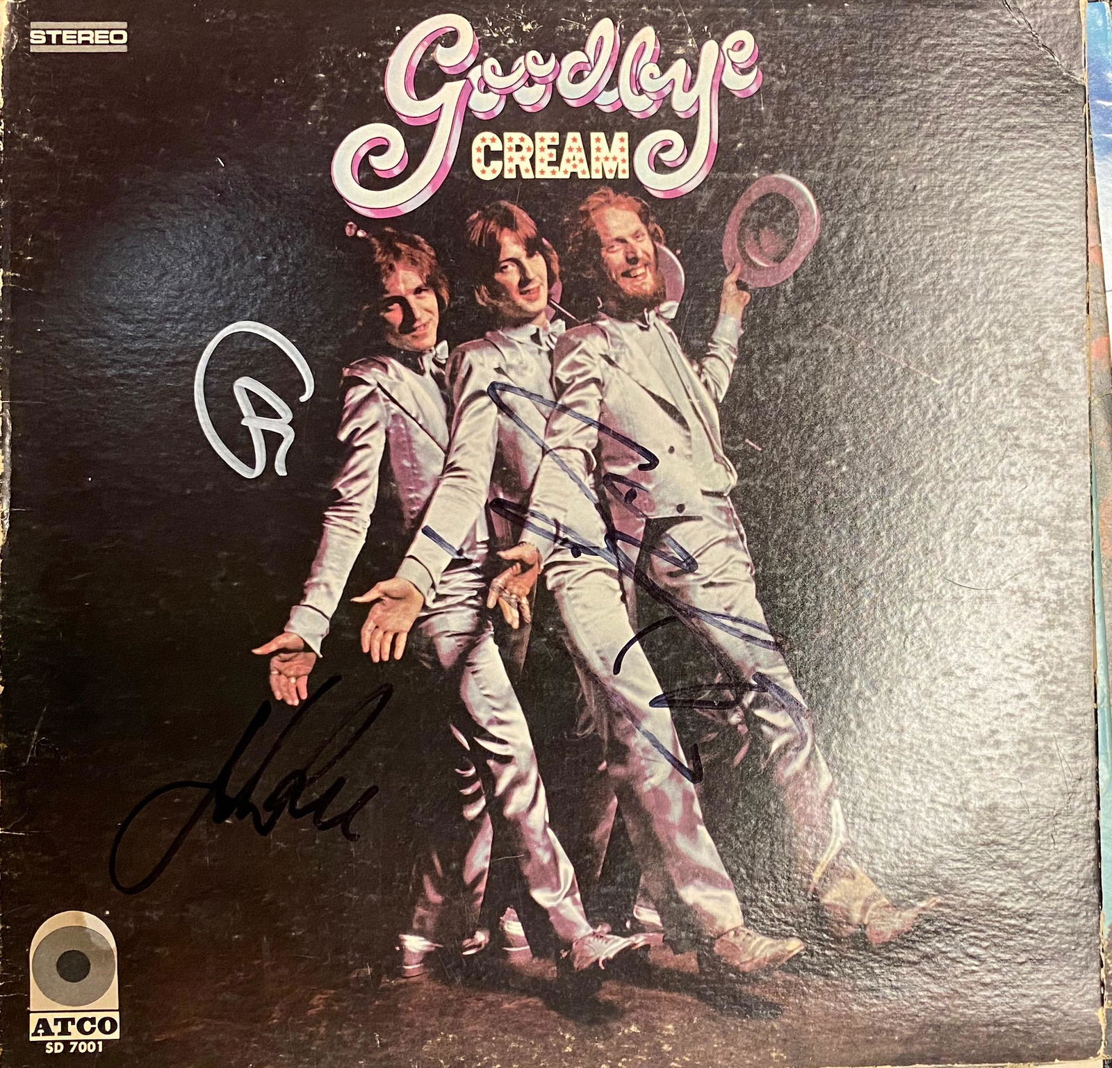 Cream Autographed Album! BAKER CLAPTON BRUCE! (1 of 1)