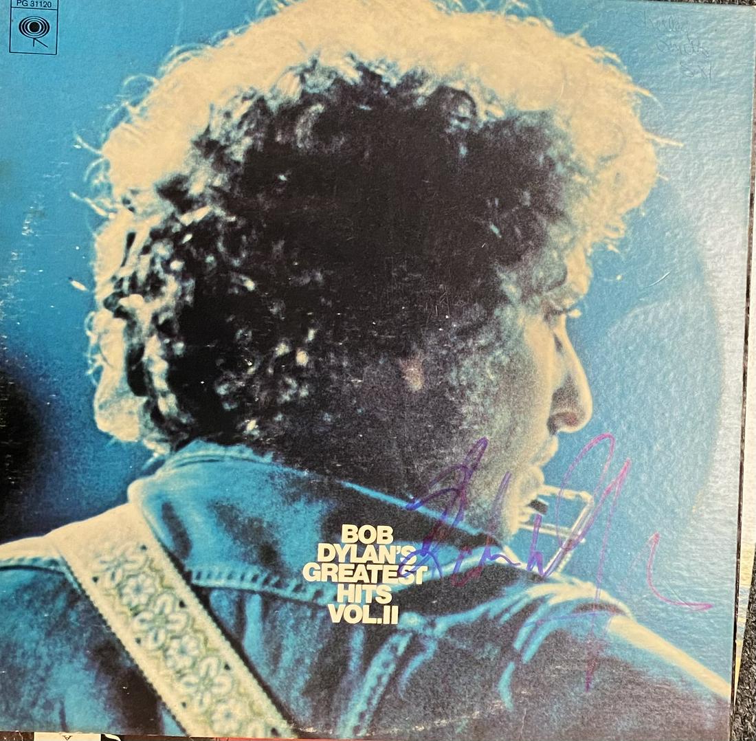 Bob Dylan Autographed Album: Each item comes with a COA from us. Ask any and all questions before bidding. All framed items take 2 weeks for framing. We ship everyday. Once items is paid items usually ship within 4 days of paymen