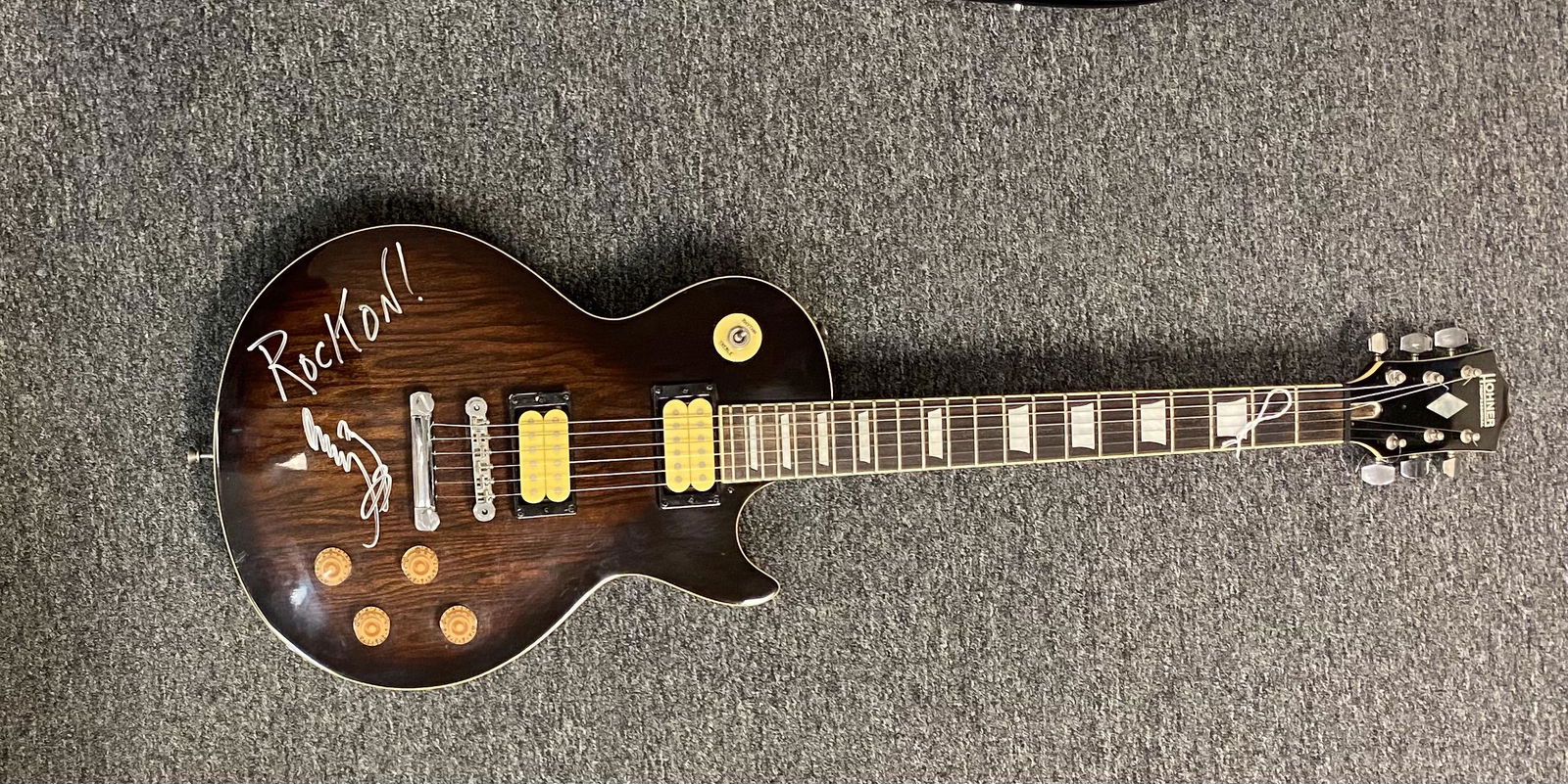 Jimmy Page Autographed Guitar (1 of 1)