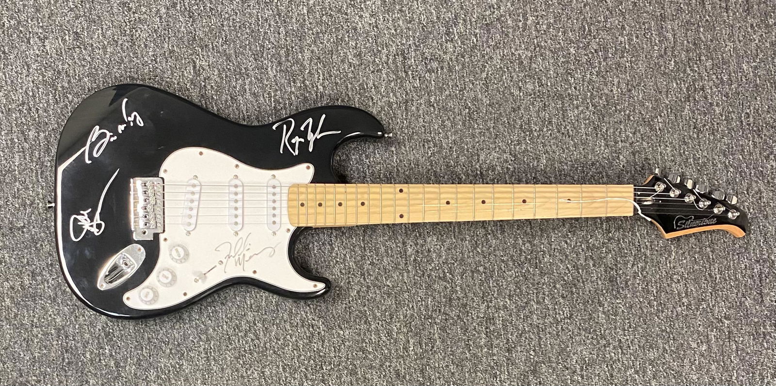 Queen Autographed Guitar ALL 4 Freddie! (1 of 1)