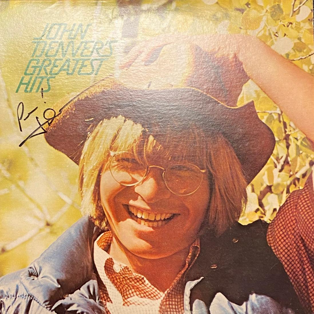 John Denver Autographed ALBUM (1 of 1)