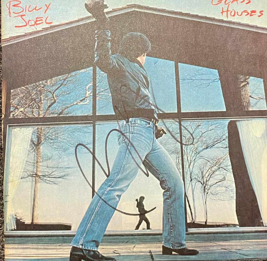 Billy Joel Autographed Album: Each item comes with a COA from us. Ask any and all questions before bidding. All framed items take 2 weeks for framing. We ship everyday. Once items is paid items usually ship within 4 days of paymen