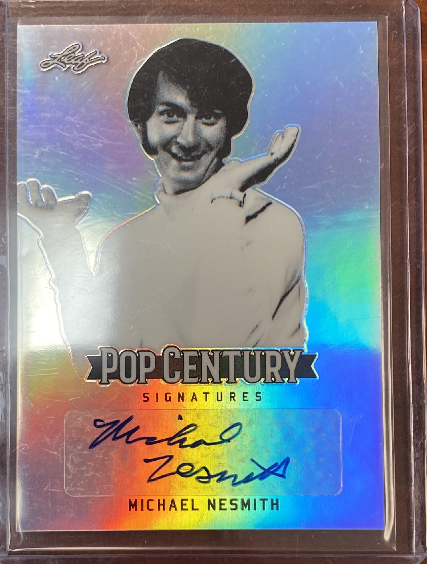 Michael Nesmith Autographed Card (1 of 1)