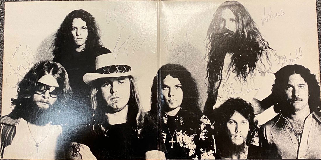 Lynyrd Skynyrd Autographed Rare Street Survivors Album (1 of 1)