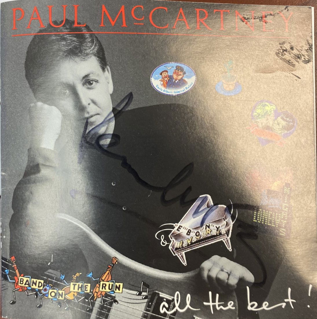 Paul McCartney Autographed Cd Cover (1 of 1)
