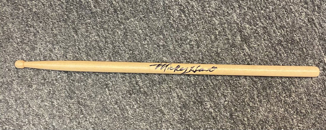 Mickey Hart Autographed Drumstick (1 of 1)