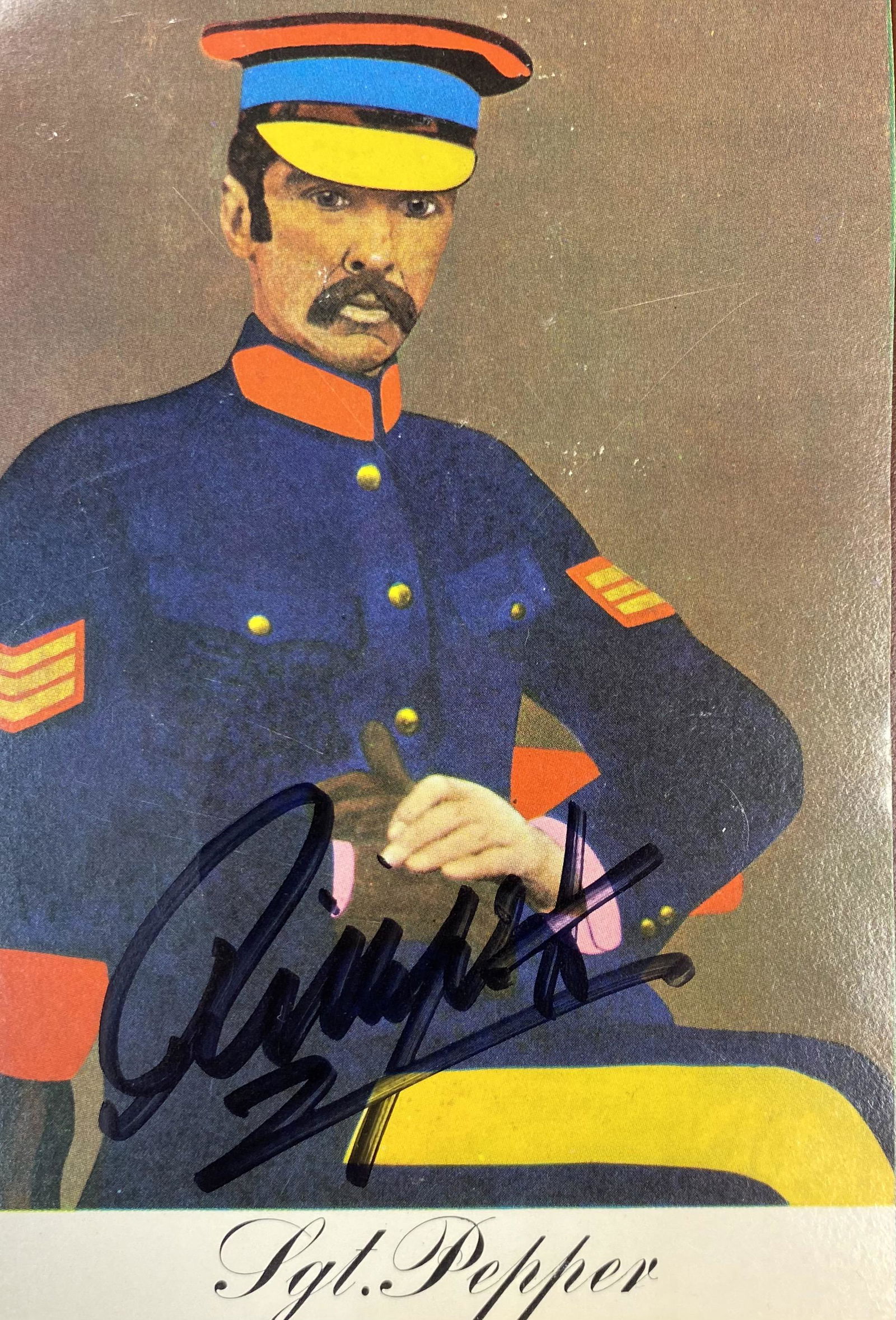 Ringo Starr Autographed 4x6 SGT PEPPERS Card (1 of 1)