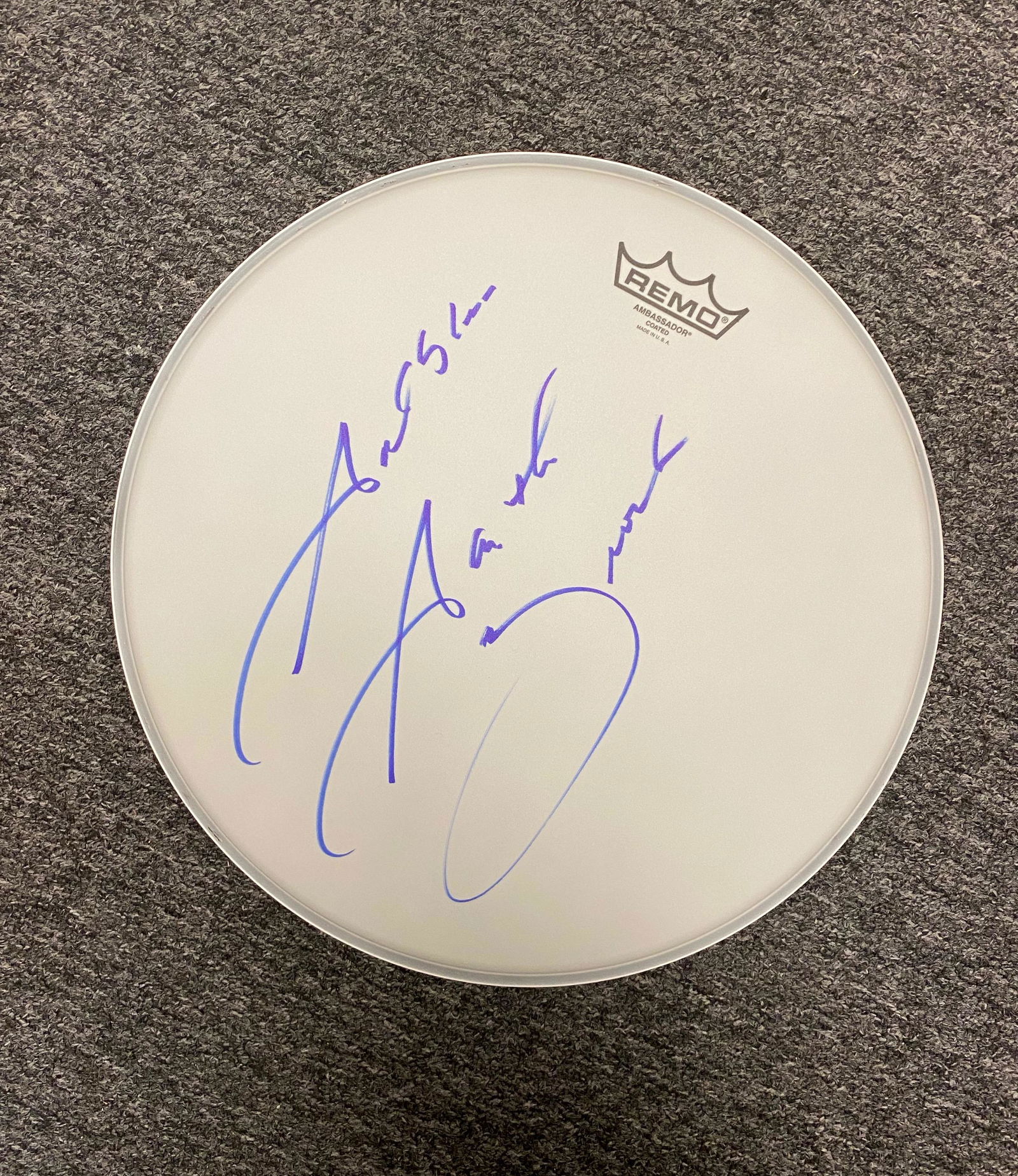 Garth Brooks Autographed Drumhead (1 of 1)