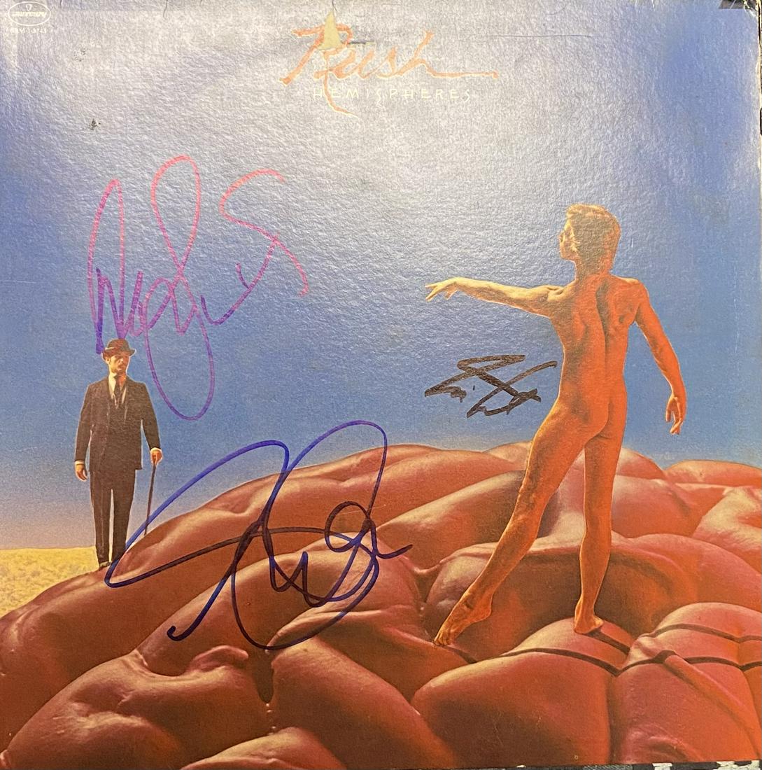 Rush Autographed Album (1 of 1)