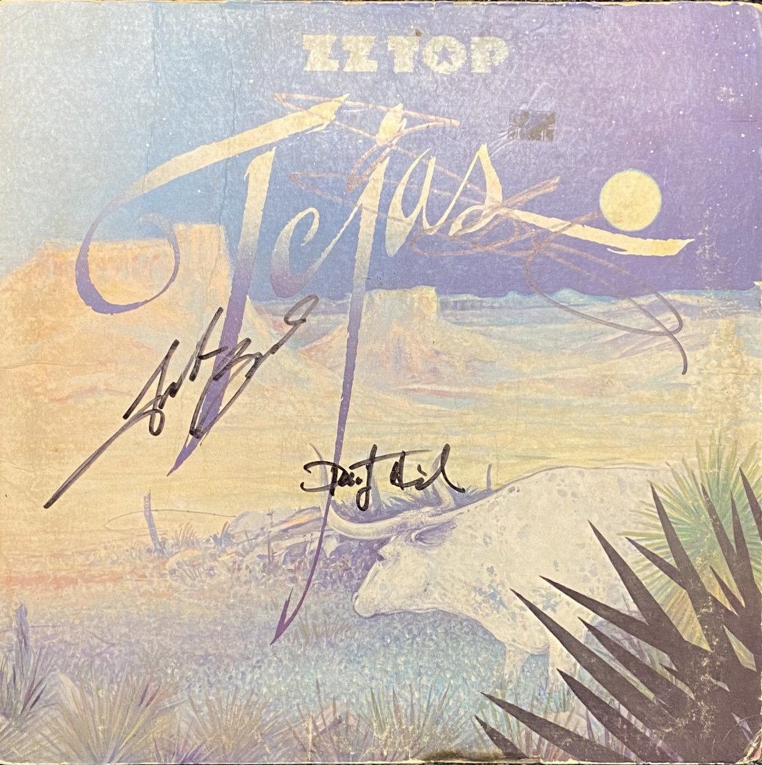 ZZ Top Autographed Album: Signed by all 3Each item comes with a COA from us. Ask any and all questions before bidding. All framed items take 2 weeks for framing. We ship everyday. Once items is paid items usually ship within 4