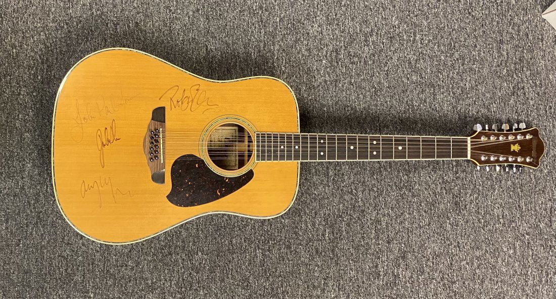 Led Zeppelin Autographed Guitar Signed by All 4! (1 of 1)