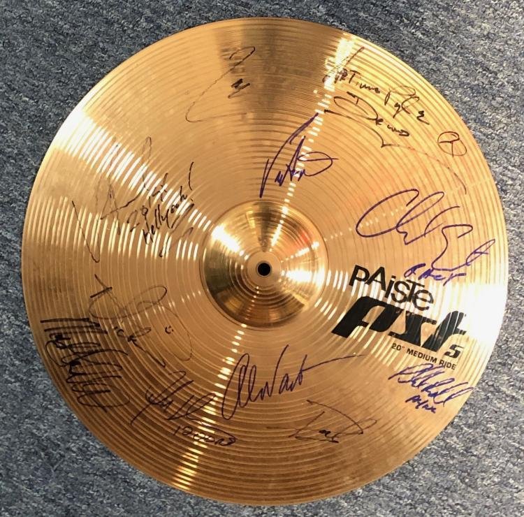 Drum Legends Autographed Cymbal!!! (1 of 1)