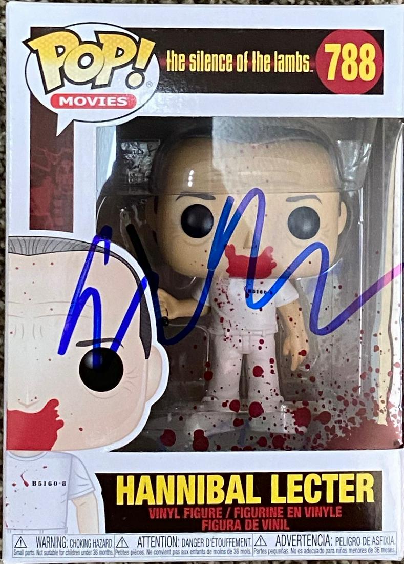 Anthony Hopkins Autographed Hannibal Lector Funko!: Each item comes with a COA from us. Ask any and all questions before bidding. All framed items take 2 weeks for framing. We ship everyday. Once items is paid items usually ship within 4 days of paymen