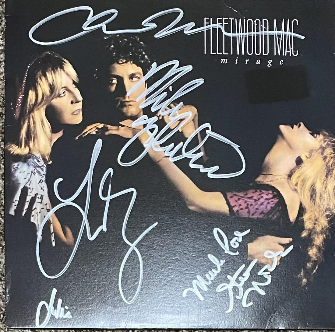 Fleetwood Mac Autographed Album: Each item comes with a COA from us. Ask any and all questions before bidding. All framed items take 2 weeks for framing. We ship everyday. Once items is paid items usually ship within 4 days of paymen