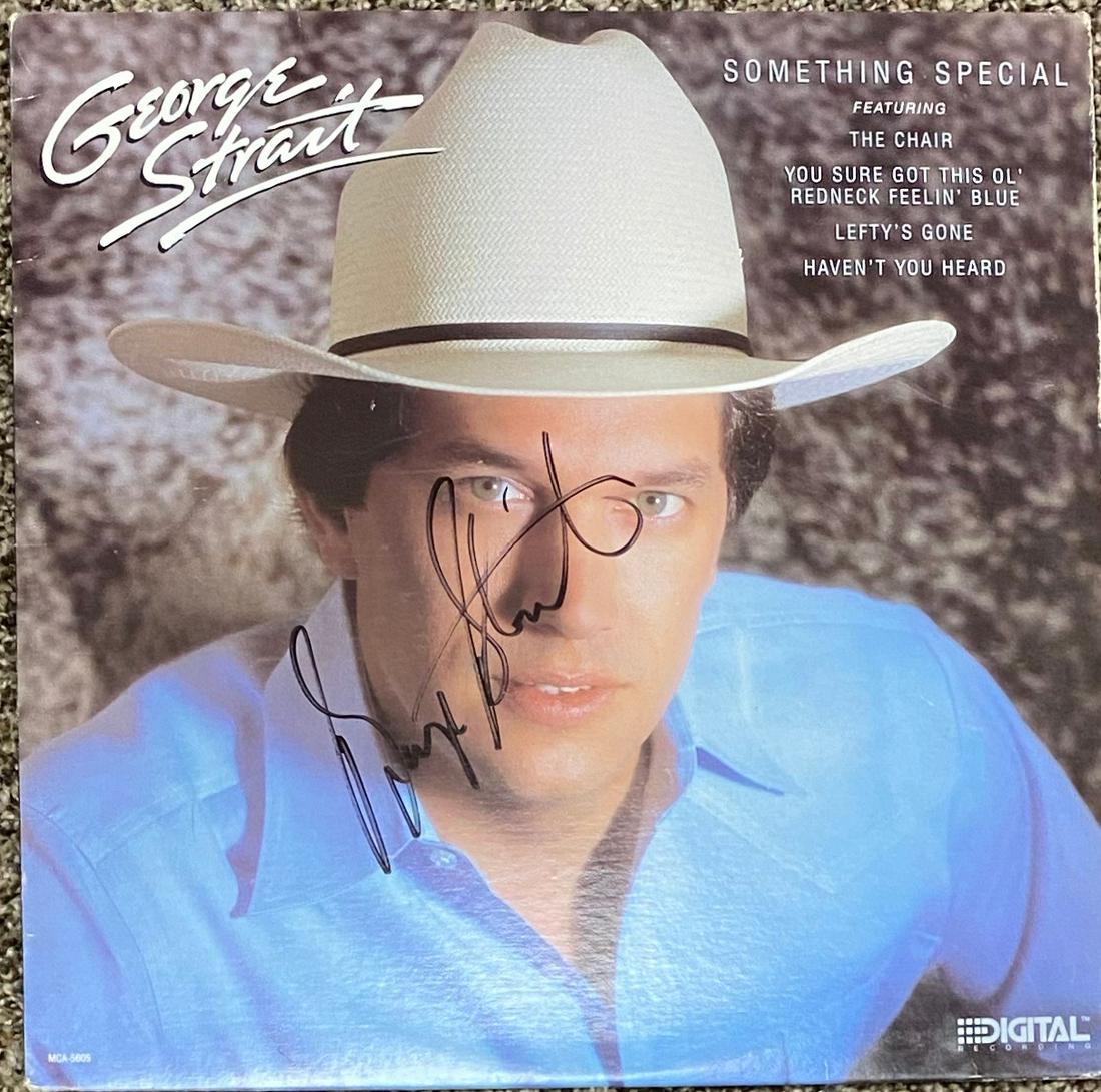 George Strait Autographed Album (1 of 1)