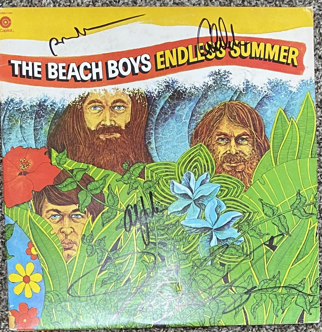 The Beach Boys Autographed Album BRIAN CARL AL MIKE (1 of 1)