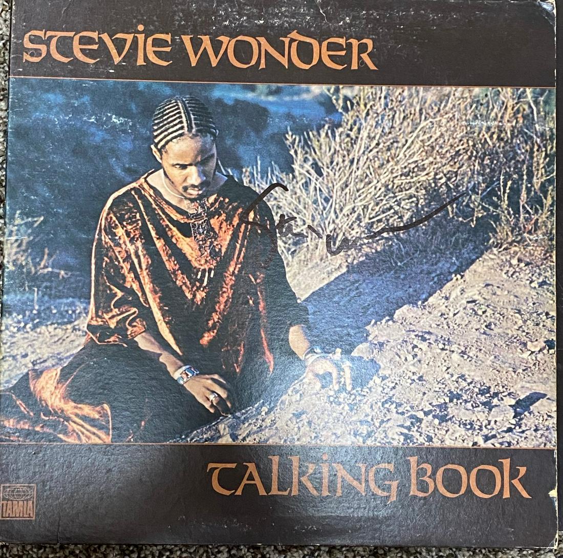 Stevie Wonder Autographed Alnum (1 of 1)
