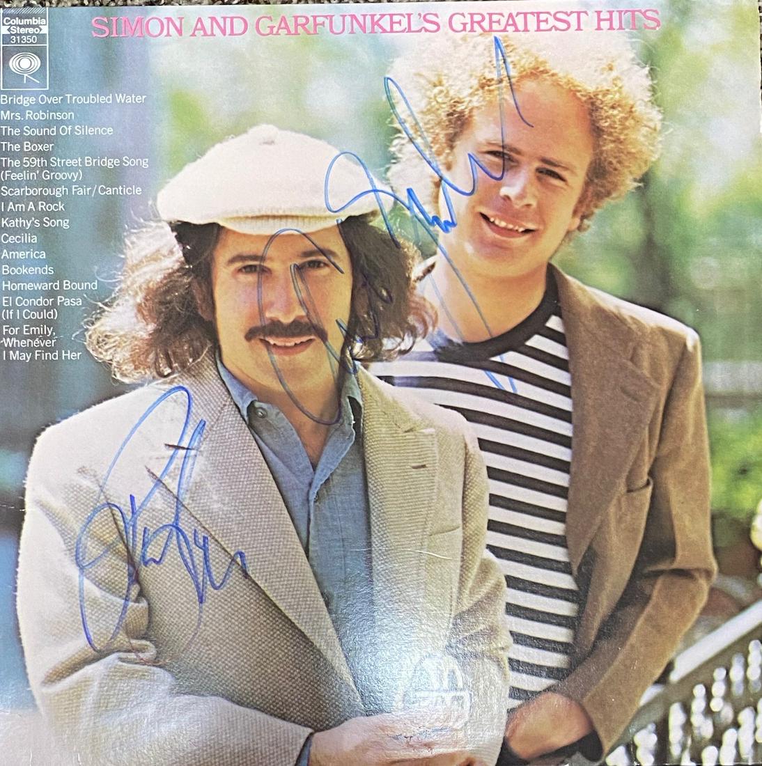 Simon and Garfunkel Autographed Album (1 of 1)