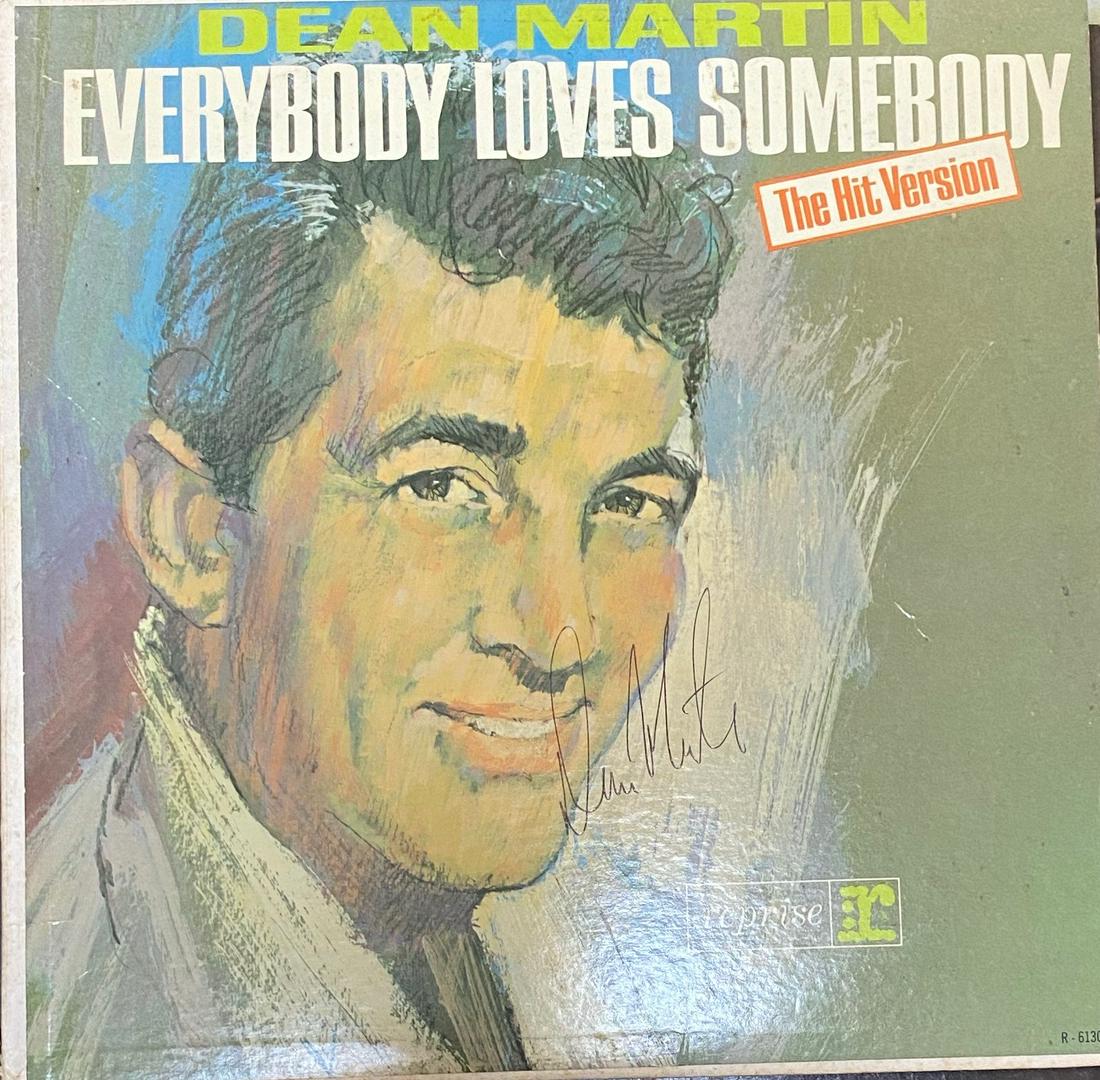 Dean Martin Autographed Album (1 of 1)