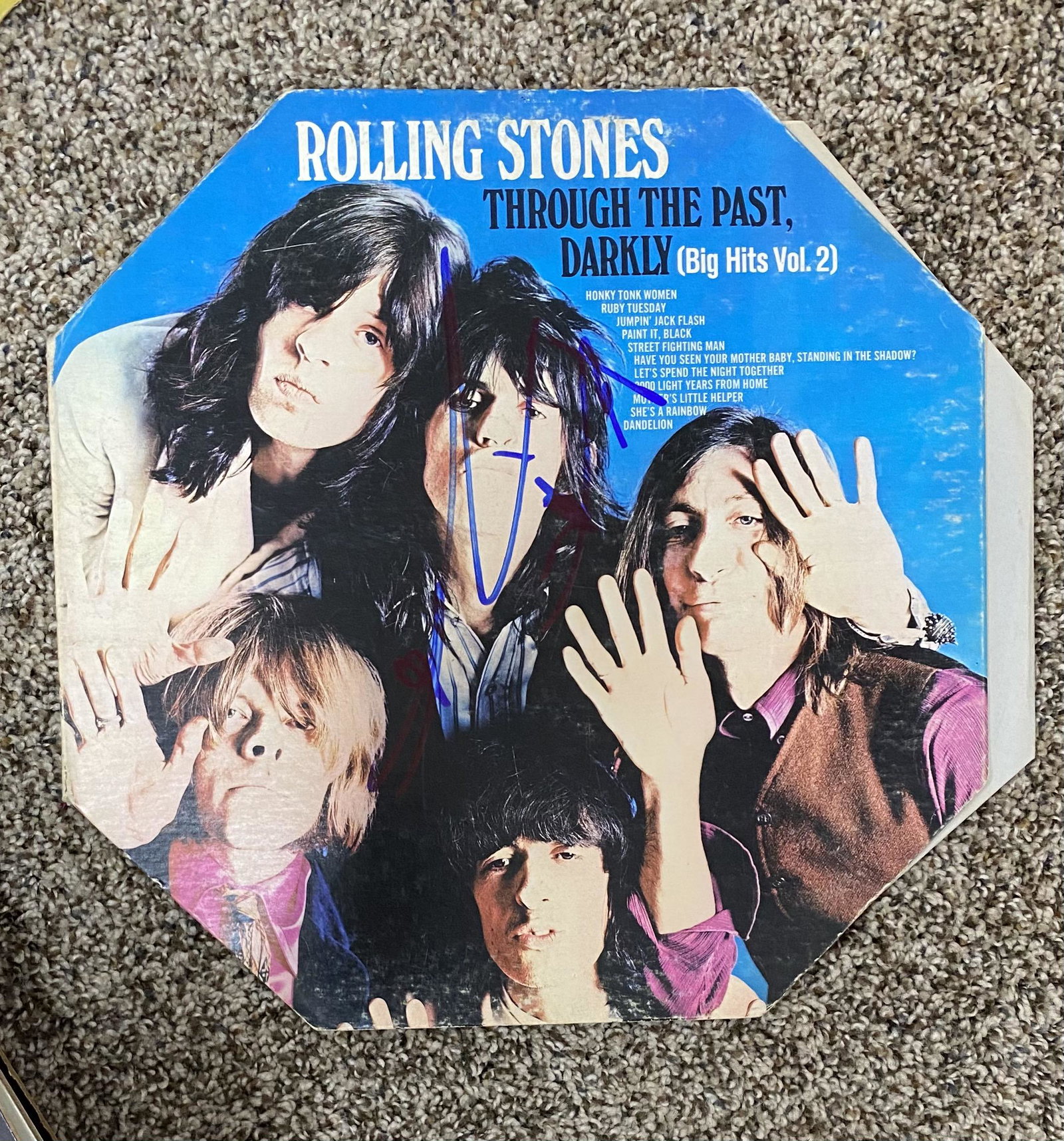 Keith Richards Autographed Album: Each item comes with a COA from us. Ask any and all questions before bidding. All framed items take 2 weeks for framing. We ship everyday. Once items is paid items usually ship within 4 days of paymen