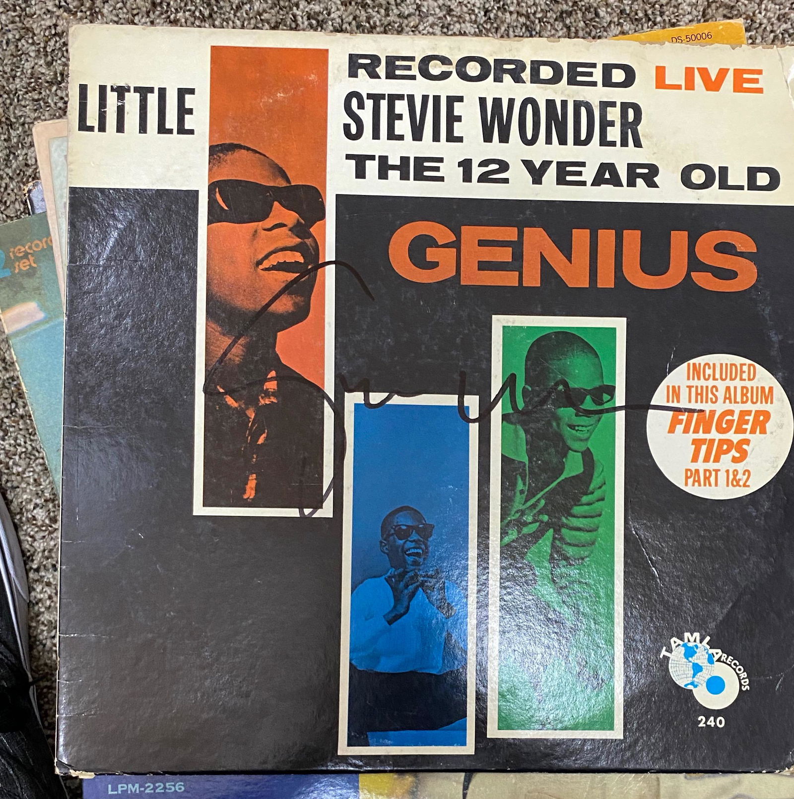 Stevie Wonder Autographed Alnum (1 of 1)