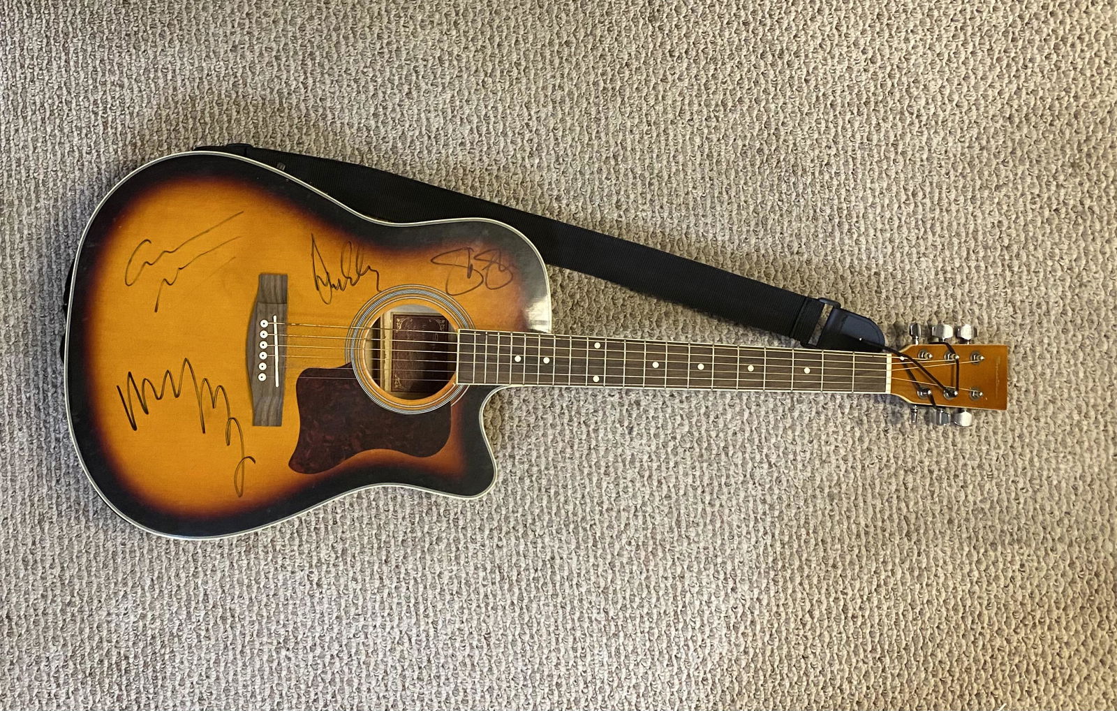CSNY Autographed Guitar (1 of 1)