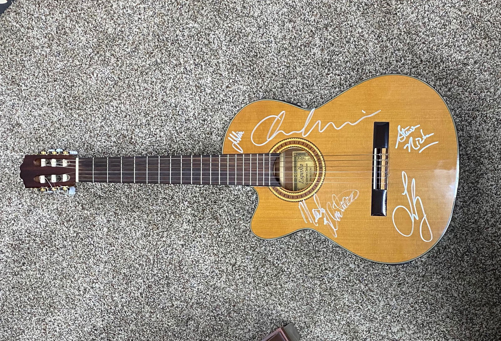 Fleetwood Mac Autographed Guitar (1 of 1)