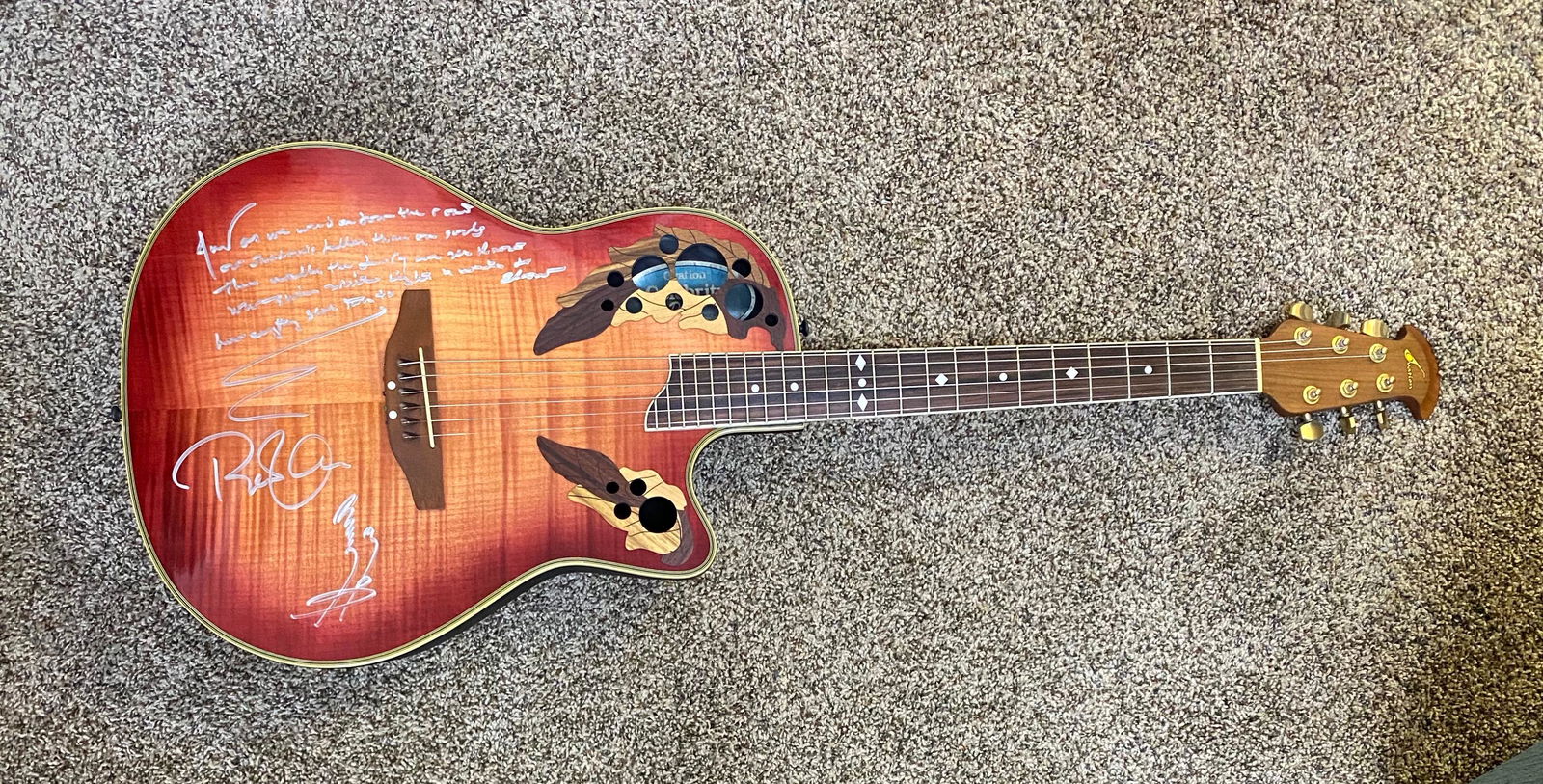 Robert Plant Jimmy Page Autographed Stairway to Heaven (1 of 1)