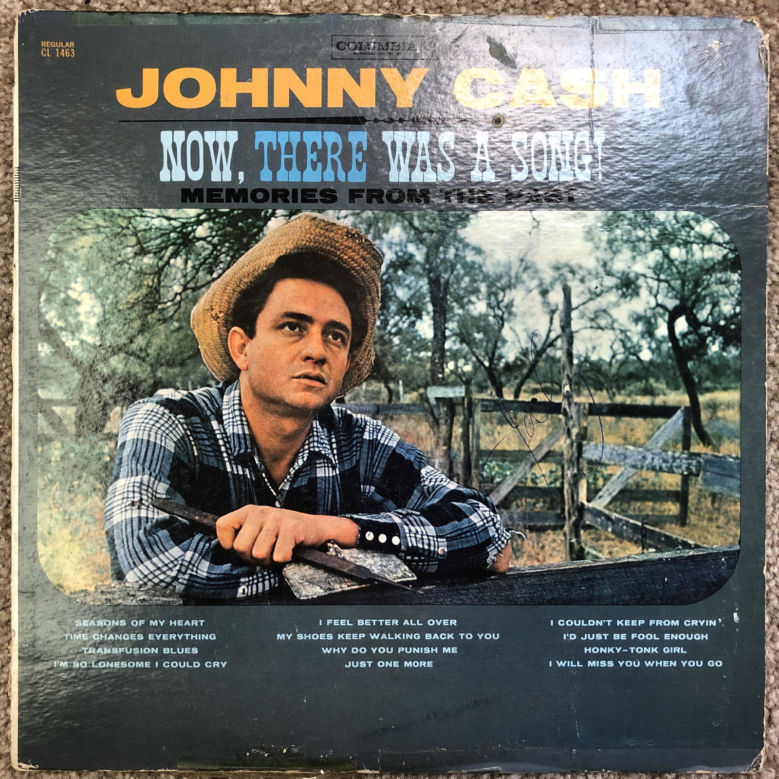 Johnny Cash Autographed Album Cover: Each item comes with a COA from us. Ask any and all questions before bidding. All framed items take 2 weeks for framing. We ship every day. Once invoice is paid items usually ship within 4 days of pay